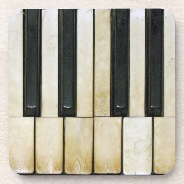 Posavasos Llaves del piano (Frente)