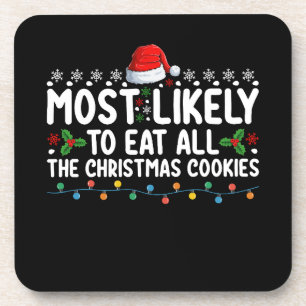 Posavasos Lo Más Probable Es Comer Todo Lo Que Los Navidades