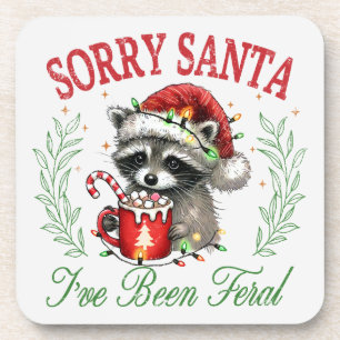 Posavasos Lo siento Santa, he sido Feral.