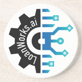 Posavasos LoanWorks Gear+ Sandstone Coaster