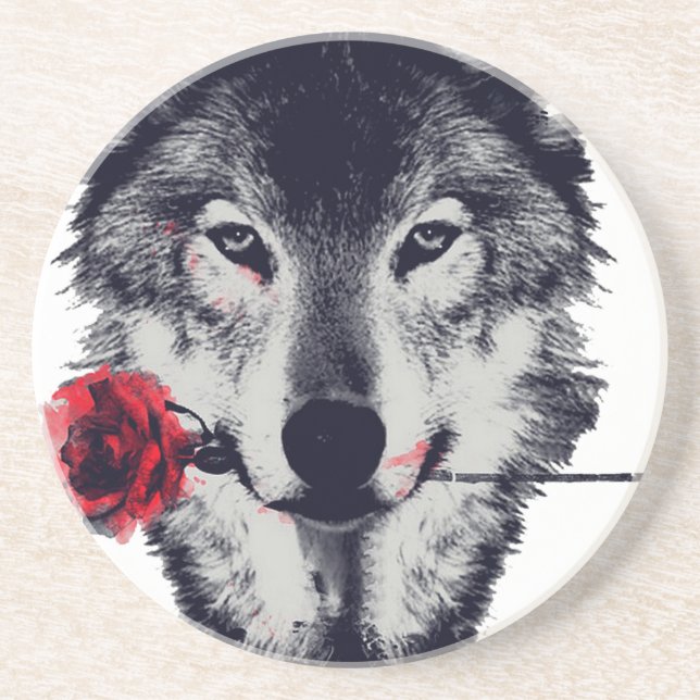 Posavasos Lobo (Frente)