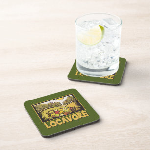 Posavasos Locavore Slow Food