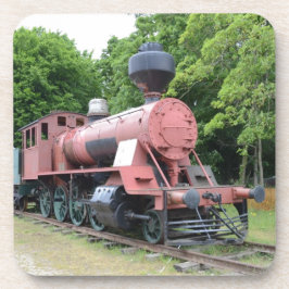 Posavasos Locomotora de vapor americana antigua