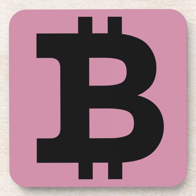 Posavasos Logo de Bitcoin (Frente)