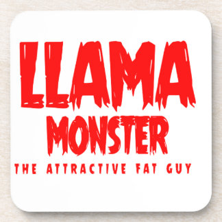 Posavasos Logo rojo de Monstruo de Llama
