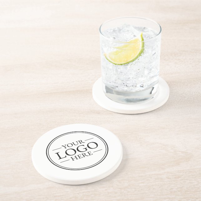 Posavasos Logotipo comercial de personalizado (Lado)