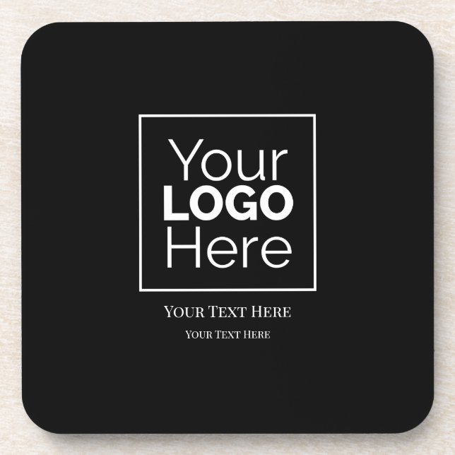 Posavasos Logotipo comercial de personalizado Profesional (Frente)