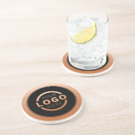 Posavasos Logotipo comercial promocional de personalizado co
