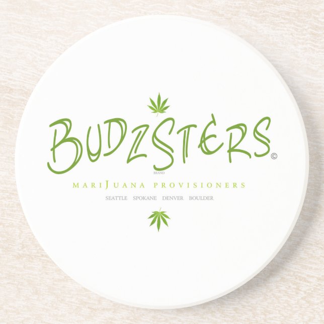 Posavasos Logotipo de Budzsters (Frente)