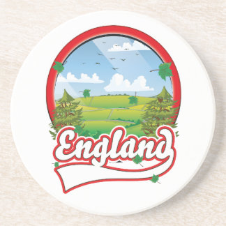 Posavasos logotipo de England Travel