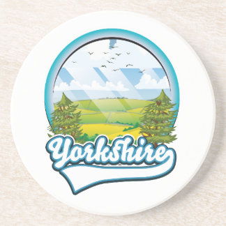 Posavasos logotipo de Yorkshire Travel