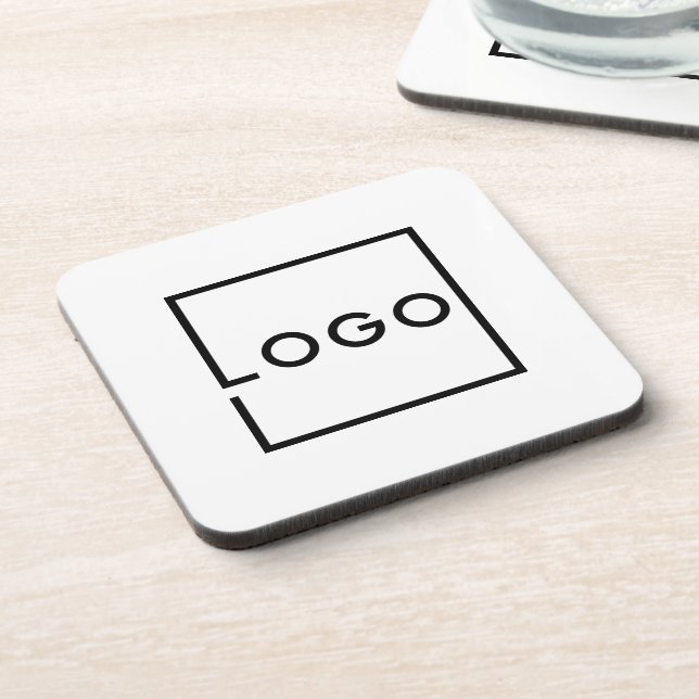 Posavasos Logotipo Empresarial Personalizado (Lado Izquierdo)