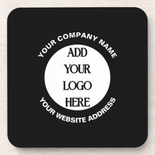 Posavasos Logotipo empresarial personalizado 