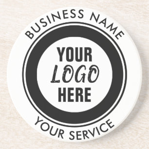 Posavasos Logotipo empresarial personalizado corporativo