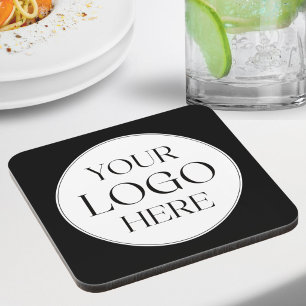 Posavasos Logotipo Empresarial Personalizado Simple