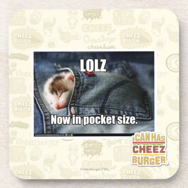 Posavasos LOLZ ahora en de bolsillo (Frente)