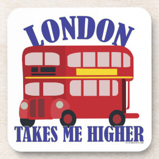 Posavasos Londres me lleva a arte de eslóganes divertidos