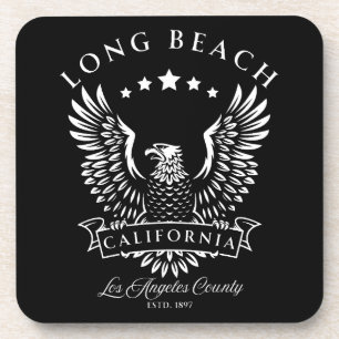 Posavasos Long Beach Condado de Los Ángeles California Vinta