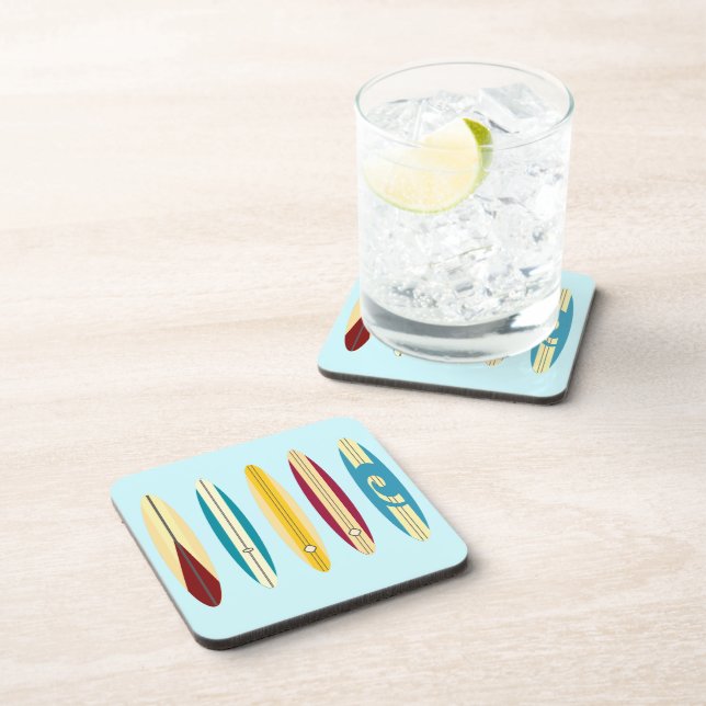 Posavasos Longboard de vintage (Lado Derecho)