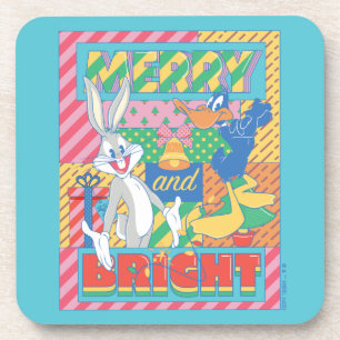 Posavasos LOONEY TUNES™ Navidades merry y brillantes