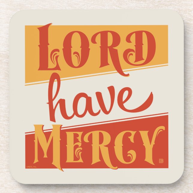 Posavasos Lord Have Mercy (Frente)