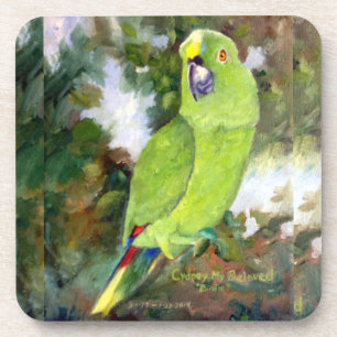 Posavasos Loro amarillo de Cydney Naped