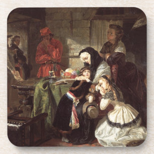 Posavasos Los 1753-93) finales de Marie-Antonieta (adiós a