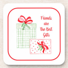 Posavasos Los acuarelas de los amigos de vacaciones son el m