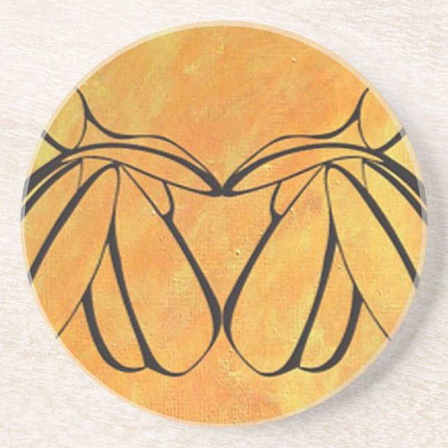 Posavasos Los Amantes De Las Lesbianas Se Están Dividiendo (Frente)