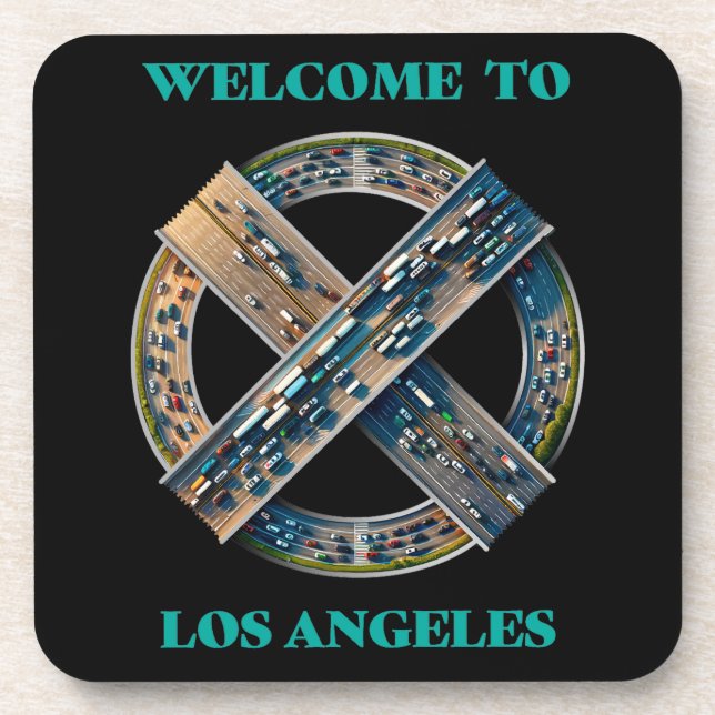 Posavasos Los Angeles California (Frente)