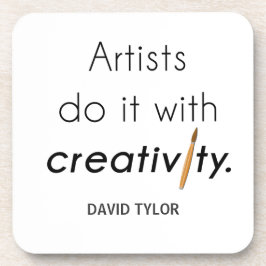 Posavasos Los artistas lo hacen con creatividad