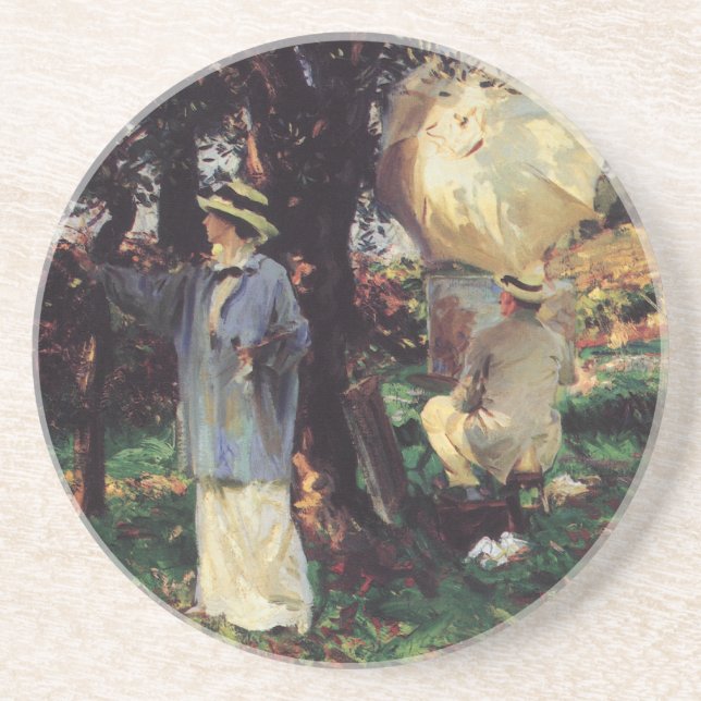 Posavasos Los bocetos de John Singer Sargent (Frente)