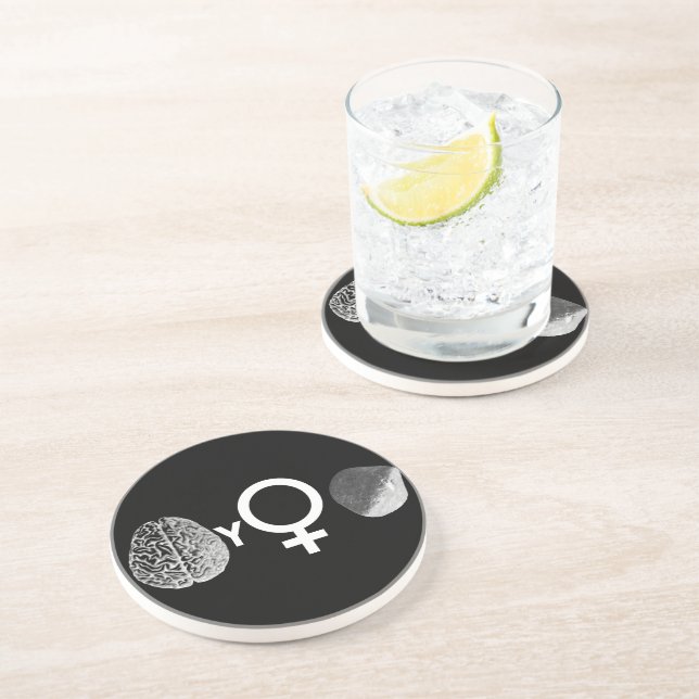 Posavasos ¡Los Chicas bravos rocían! (Lado)