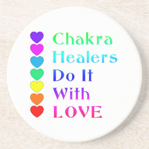 Posavasos Los curanderos Chakra lo hacen con amor en los col
