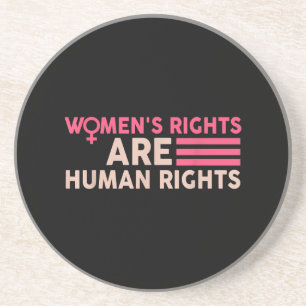 Posavasos Los derechos de la mujer son derechos humanos