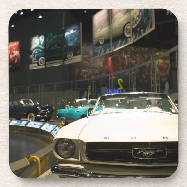 Posavasos Los E.E.U.U., Michigan, Detroit: Viaje de la (Frente)