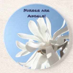Posavasos ¡Los enfermeros son ángeles! regalos bebida posava
