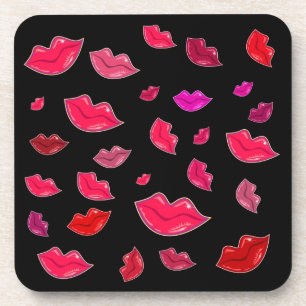 Posavasos Los labios coloridos