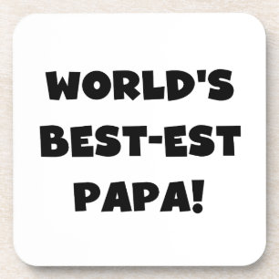 Posavasos Los mejores camisetas y regalos de papá del mundo