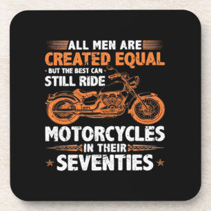 Posavasos Los mejores hombres todavía pueden andar en motoci