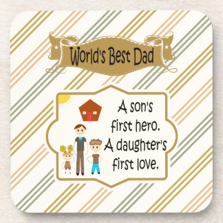 Posavasos Los mejores prácticos de costa de la bebida del