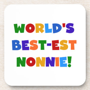 Posavasos Los mejores regalos de colores brillantes de nonni