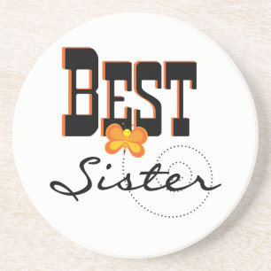 Posavasos Los mejores regalos de mariposas de las hermanas