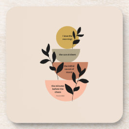 Posavasos Los minutos antes del caos - La montaña rusa de pl