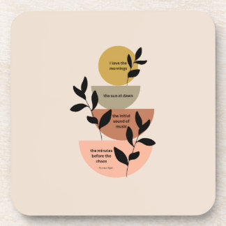 Posavasos Los minutos antes del caos - La montaña rusa de pl