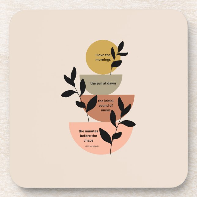 Posavasos Los minutos antes del caos - La montaña rusa de pl (Frente)