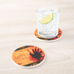 Posavasos Los murciélagos de Halloween de SlipperyJoe enfure