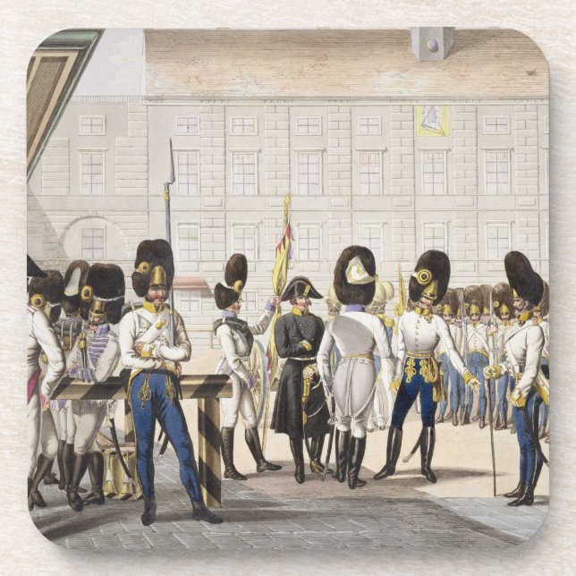 Posavasos Los nuevos granaderos austríacos reales imperiales (Frente)