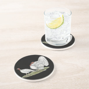 Posavasos Los pavos son blancos