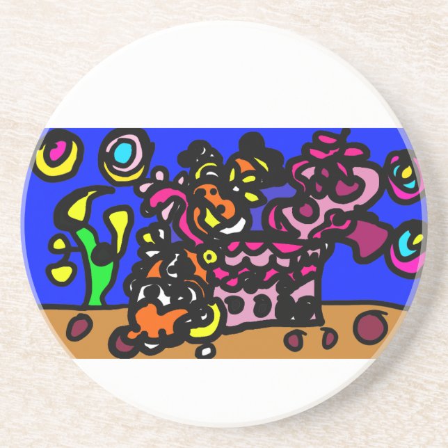 Posavasos Los peces payaso aman  (Frente)